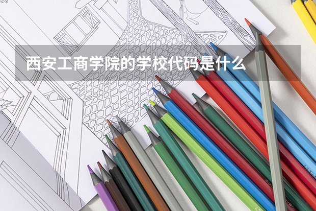 西安工商学院的学校代码是什么