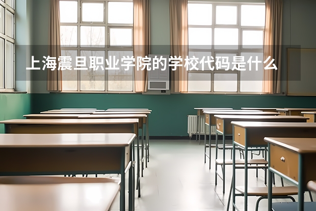 上海震旦职业学院的学校代码是什么
