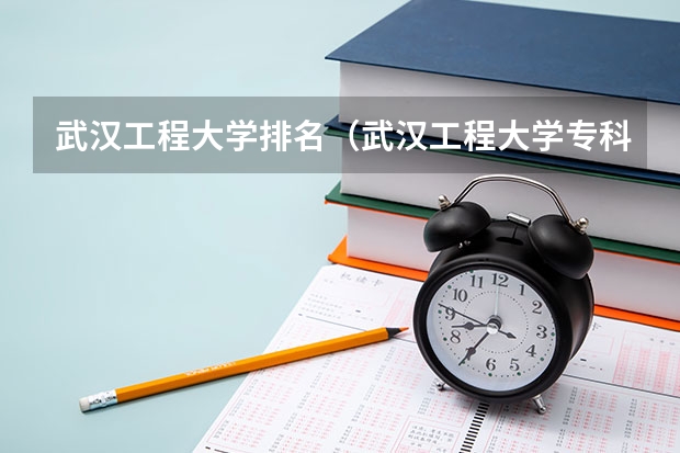 武汉工程大学排名（武汉工程大学专科在各省录取分数线？）