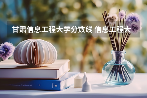 甘肃信息工程大学分数线 信息工程大学分数线