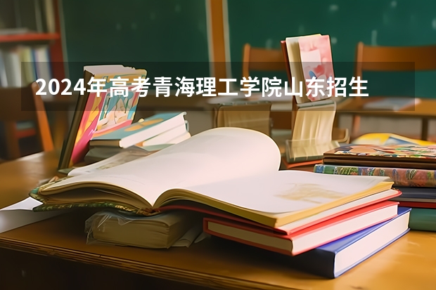 2024年高考青海理工学院山东招生计划（招生人数多少）