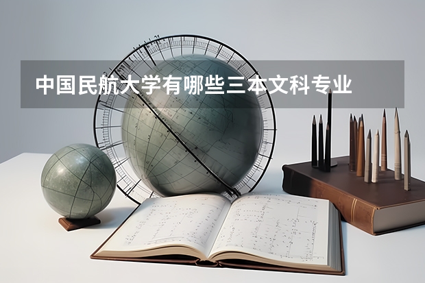 中国民航大学有哪些三本文科专业