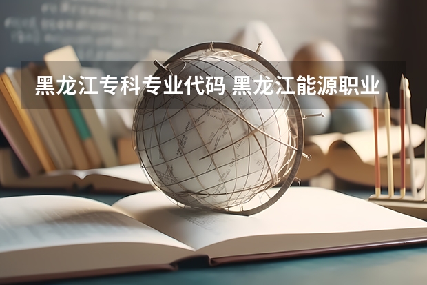 黑龙江专科专业代码 黑龙江能源职业学院代码