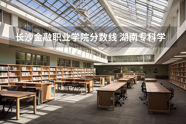长沙金融职业学院分数线 湖南专科学校分数线